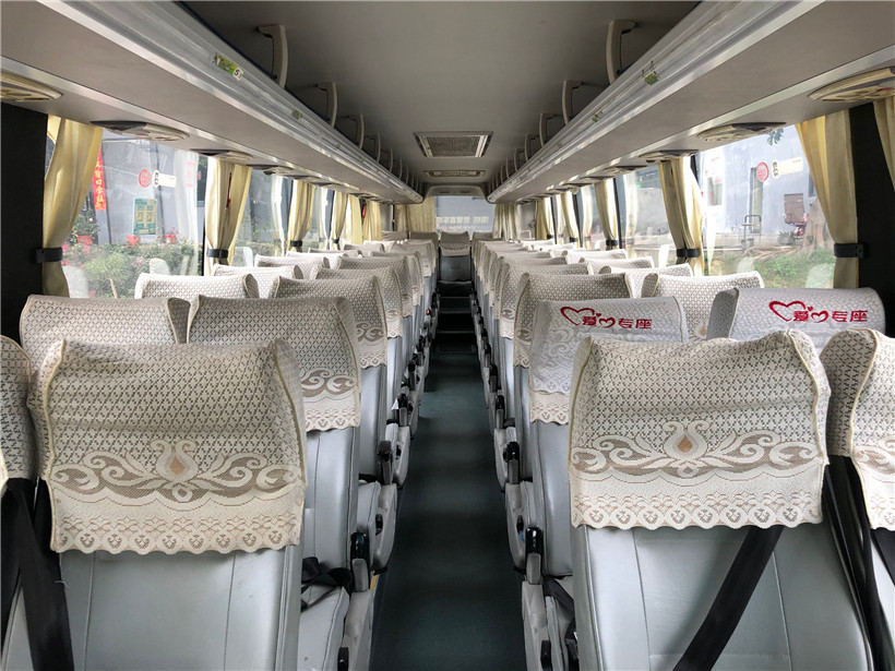 Luxury Coach Bus Second Hand 51 Seats Rhd Lhd Diesel Bus Kinglong Quality Good Condition Bus