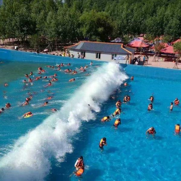 Artificial Tsunami Wave Pool Machine Vacuuming Summer Waves Pool For Park
