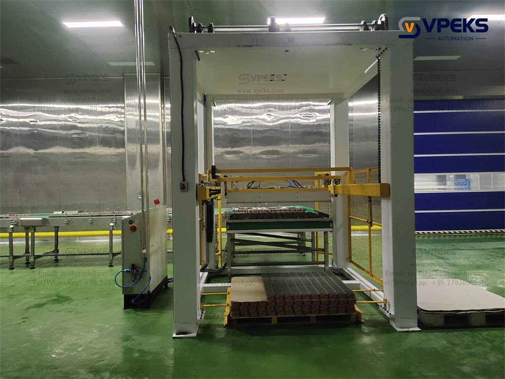 Buy cheap Advanced Low Level Depalletizer Machine With Siemens PLC Control product