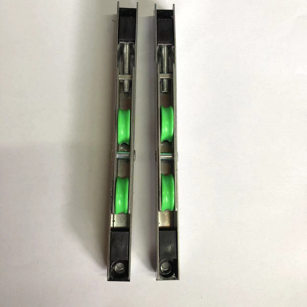 Door Window Roller in Red Color Green Nylon Roller with Double Roller Ball Bearing