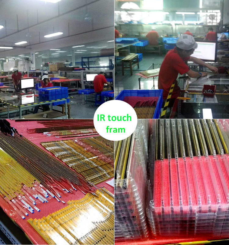 4K Resolution All In One PC Touch Screen CPU I3 / I5 / I7 Optional Long Service Life