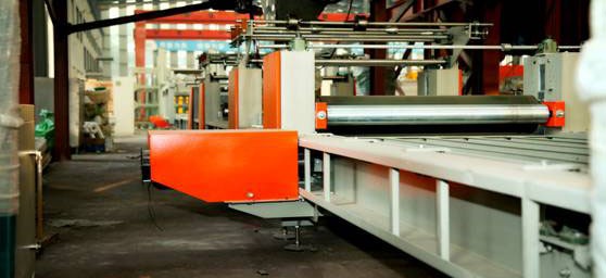 Fiber Cement Board And Magnesium Oxide Board Production Line Fast Running