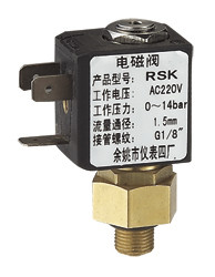 1/8＂Mini Solenoid Valve Normally Closed NC 1.5MM For Water / Gas / Air