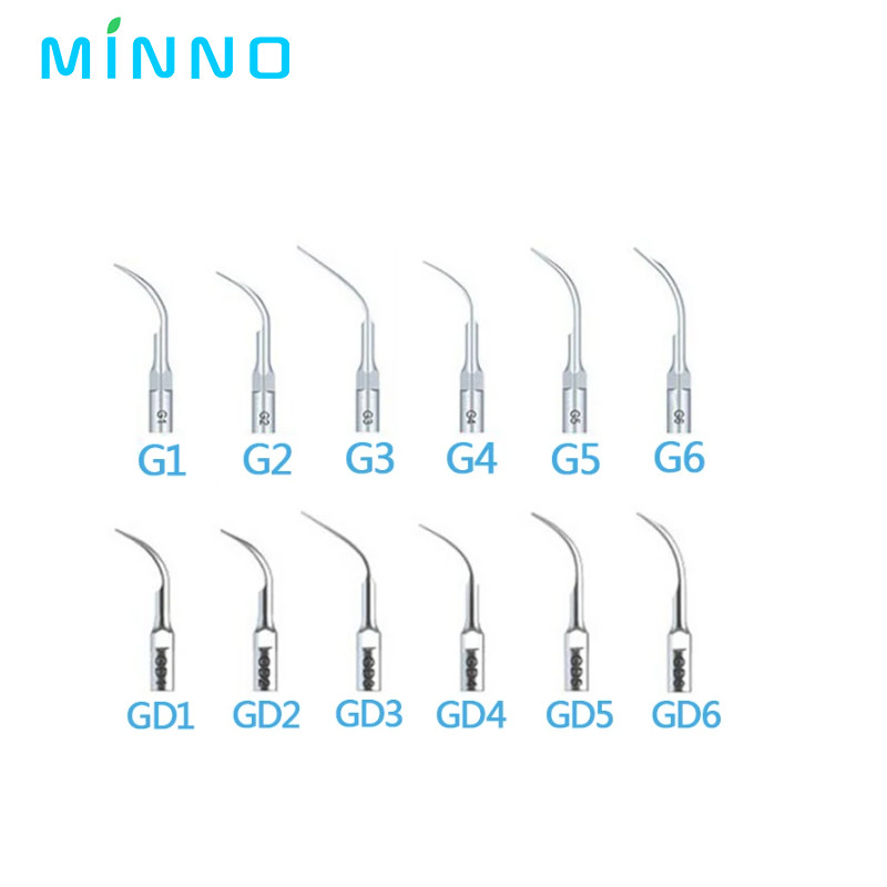 5pcs Ultrasonic Scaler Tip SATELEC Woodpekcer Ultrasonic Tips Endodontics