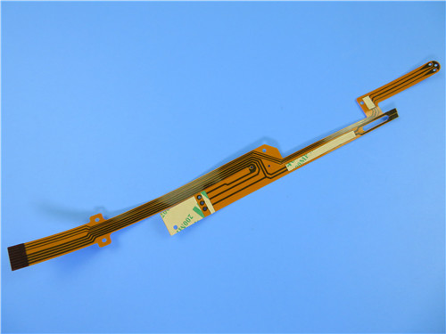 94-V0 Double Sided Flexible PCB Board 0.15mm Thick For Antennas