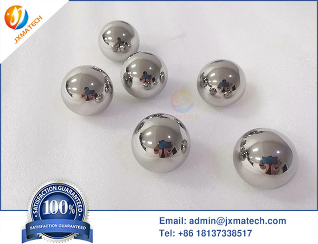 Polished Alloy WNiFe Tungsten Balls Spheres 1400 MPa High Hardness