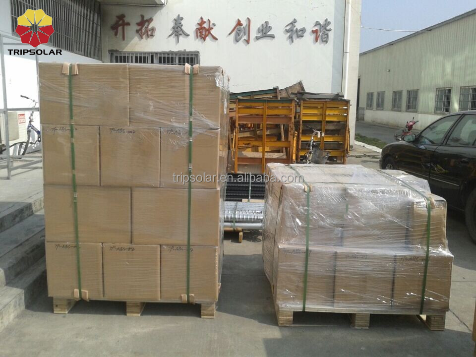 Adjustable Solar Triangular Bracket for Aluminum and Galvanized Steel Module Mounting
