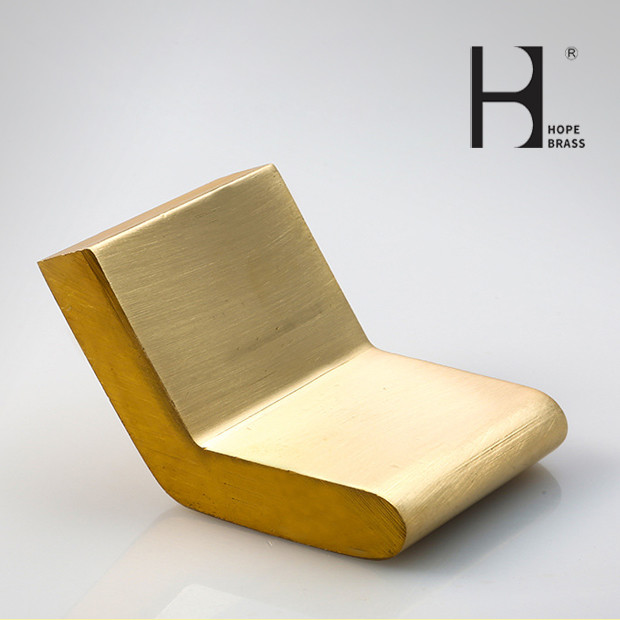 Chrome Plating Surface Brass L Profile