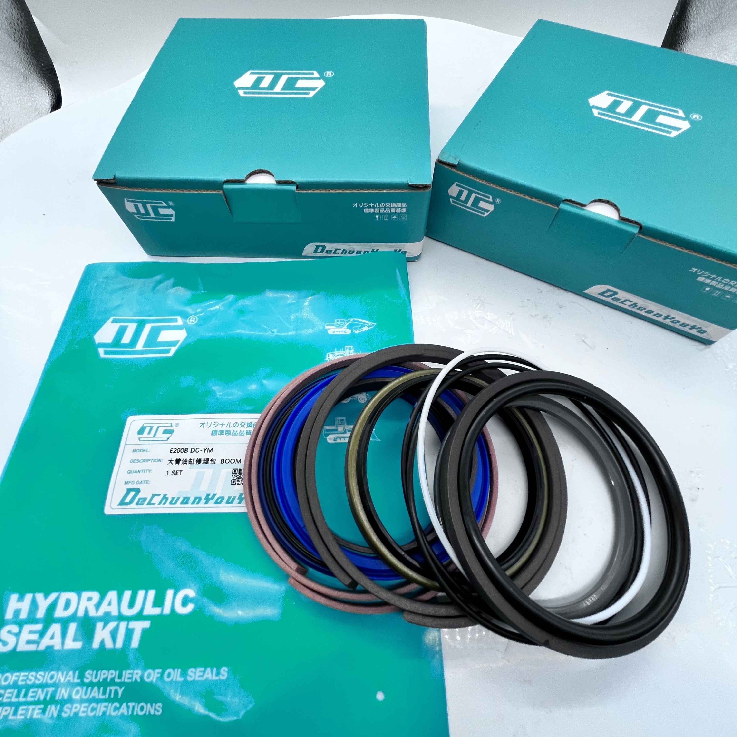 Hydraulic Bucket Cylinder Seal Repair Kit For DH225-7 Excavator
