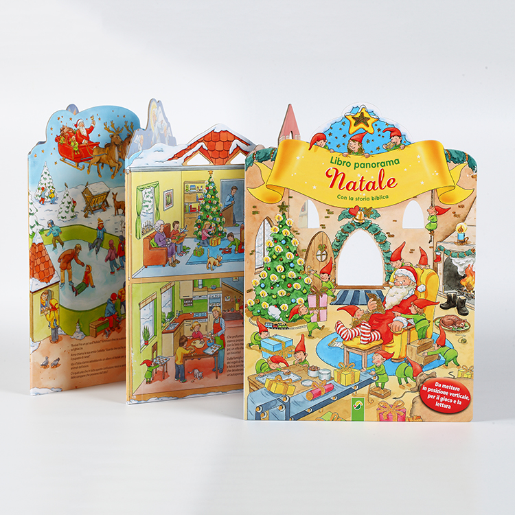 Full Color Glossy Kids Story Board Book Printing For Children