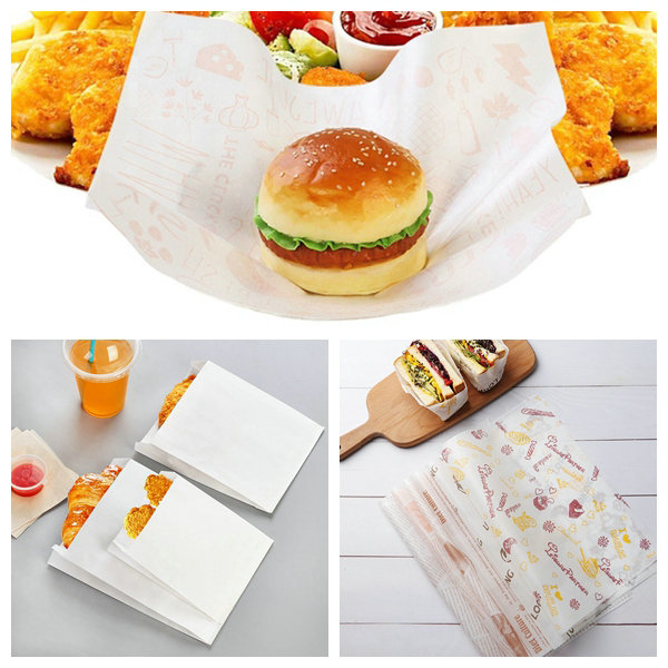 45gsm 50gsm 787mm Jumbo Roll Food Wrapping Paper For Making Snack Bag 