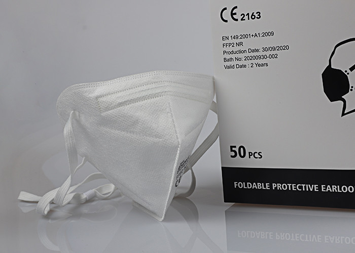 EN149: 2001 Non Sterile Cup Shape 5 Layer Face Mask