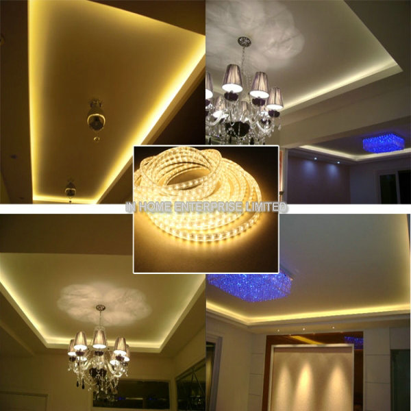 5050 SMD Joinable 1m Yellow Led Strip Light with 30 PCS SMD5050 LED