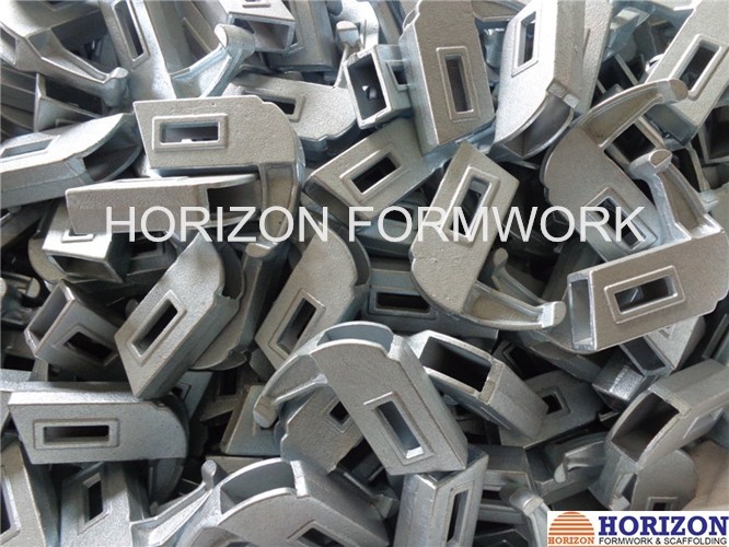 Ductile Casting Frame Formwork Clamp for steel frame panel systems galvanized finishing