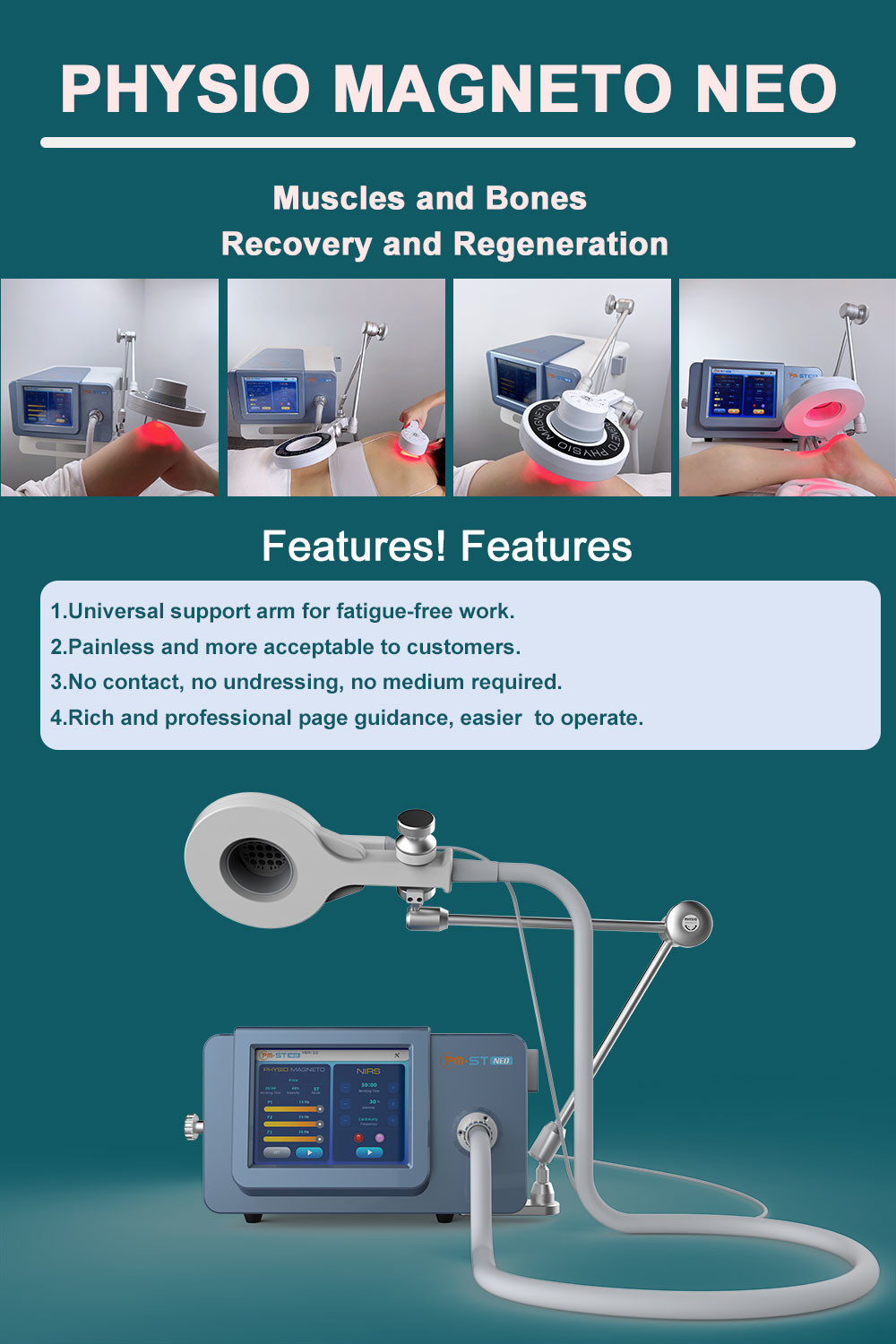 Noninvasive PEMF Therapy Devices , Electromagnetic Pulse Therapy Machine