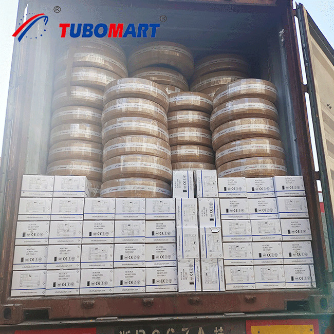Multilayer Pex Gas Pipe Custom Length Polyethylene Aluminium Pipe
