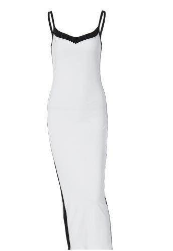 Low Moq Clothing Manufacturer Women Spaghetti Strap Bodycon Dress Sexy