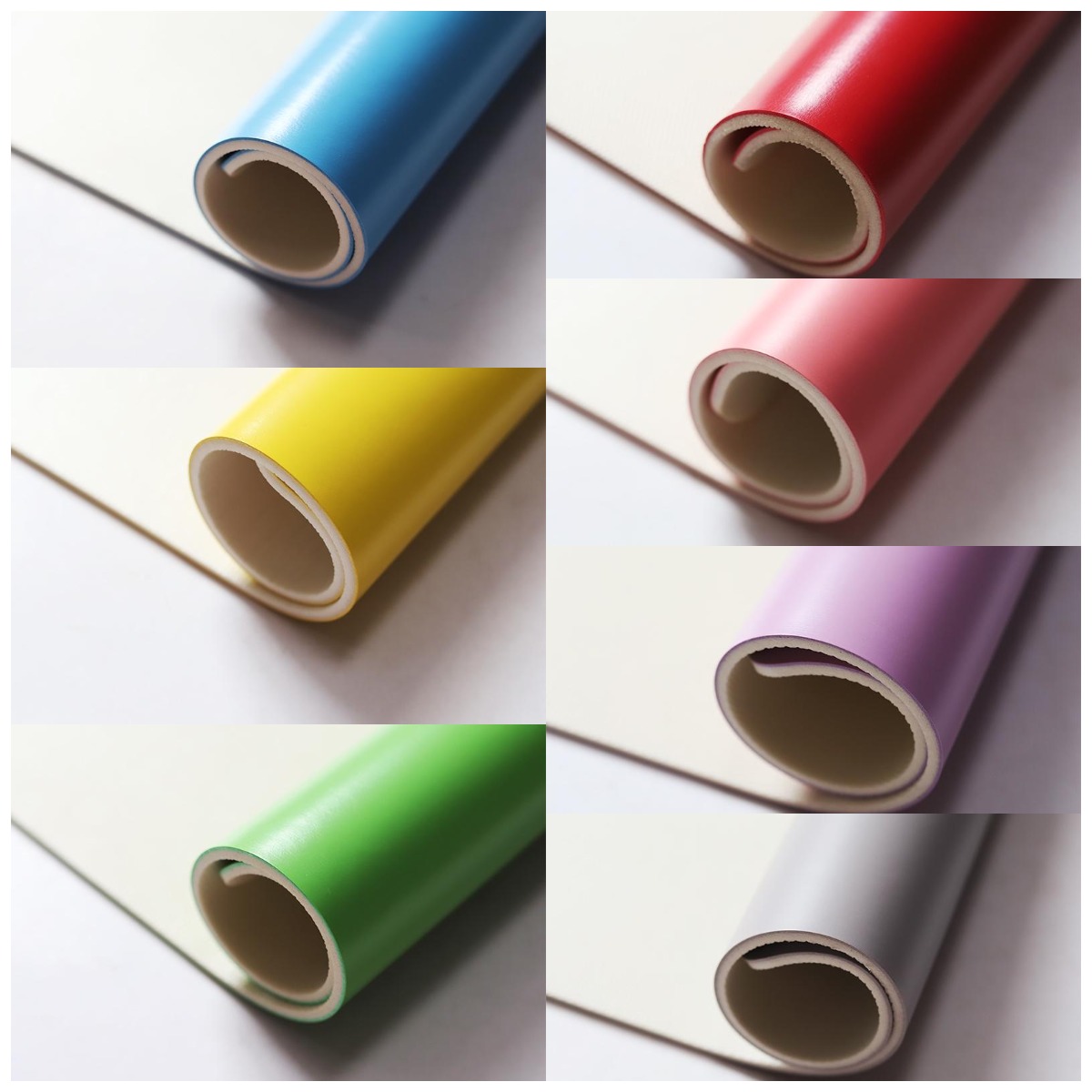 Excellent Wear Resistance 5mm Foam Backing Relle Color PVC Flooring Roll for Dance