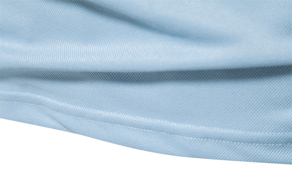 Print Custom Polo T-Shirts for Men 2024 Summer V-Neck Solid Color Work Short Sleeve