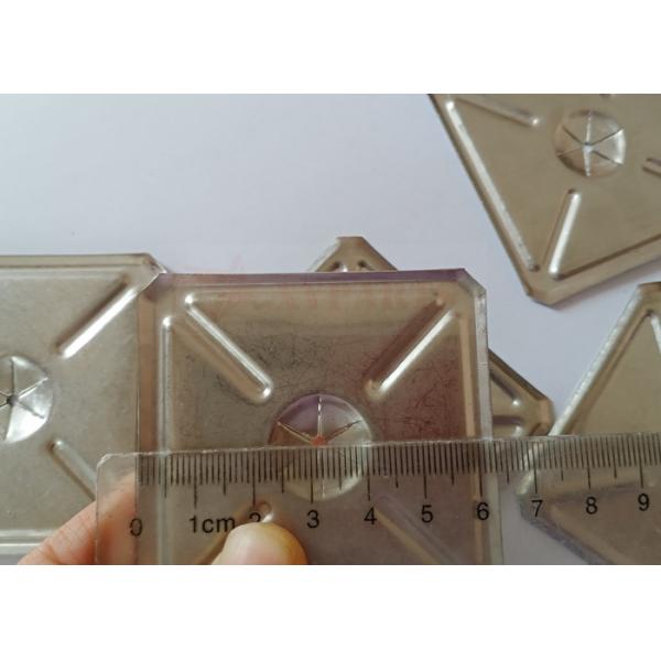 Stainless Steel 2-1/2" Square Self Locking Washer To Insulation Pins