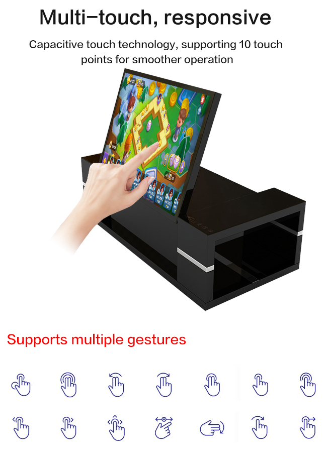 New Model 43 Inch Android Interactive Smart Coffee Table with Touch Screen