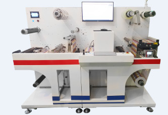 Roll To Roll Printing Machine High Quality Label Maker Printer Digital Label Die-Cutter 3350