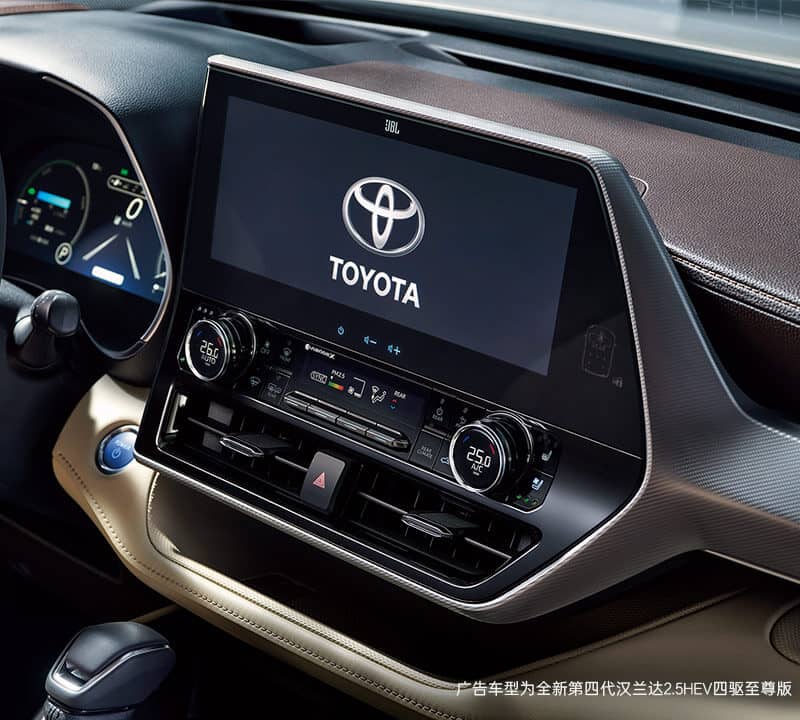 TO-YOTA Highlander 2023 2022 Auto CARS 0km Energy Vehicles Touch Screen For Your Requirements