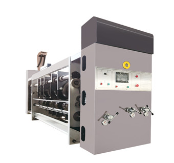 Corrugated Box Flexo Printing Machine Slotter Cum Lead Edge Box Printing Machine