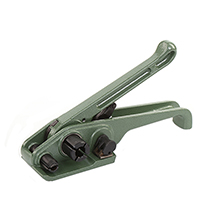 Mini Power Table Strapping Machine Semi Automatic Plastic Tray Table Top Banding Machine