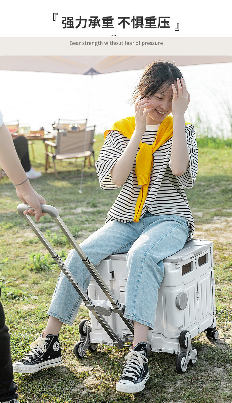 FOLDING SHOPPING CART CLIMBING STAIRS TO BUY VEGETABLES HAND CART OUTDOOR CAMPING PICNIC ROD TO BUY VEGETABLES CART