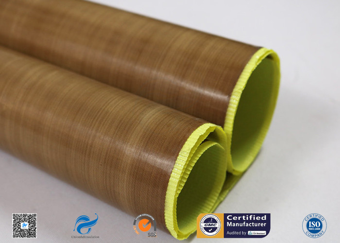 Fireproof PTFE Coated Fiberglass Fabric Adhesive Tapes Heat Insulation