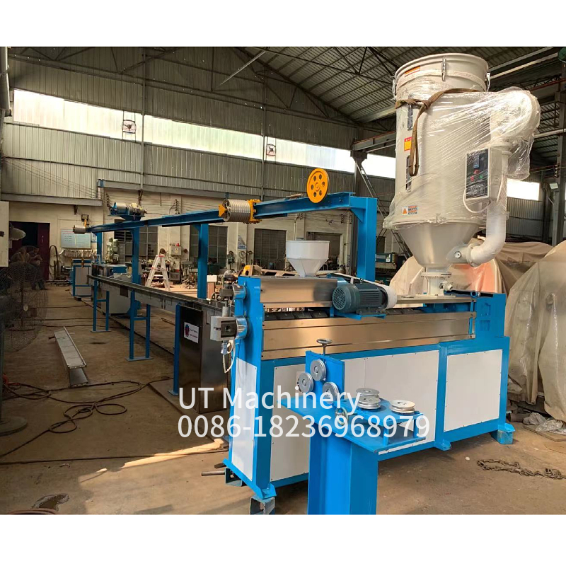 Insulation Copper Wire Cable Making Machine with Double Color PVC and LSHF Material