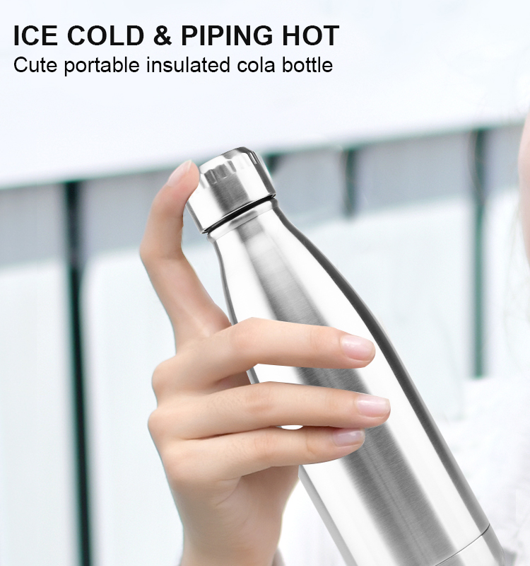 Custom 500ml Fashion Air Transfer Printing Vacuum Insulated Stainless Steel Thermal Flask Thermos Bottle