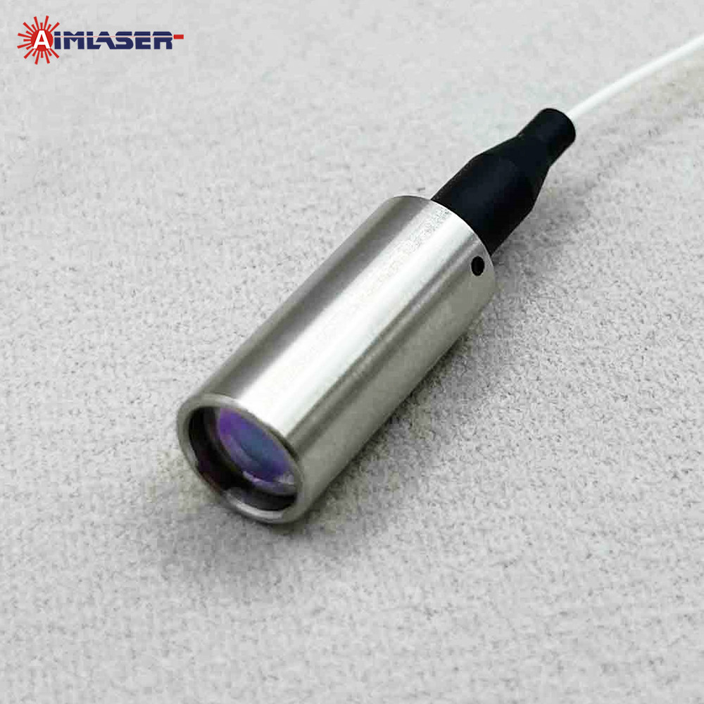 405nm Single Mode Fiber Optic Collimator 100mm Distance 3.4x14mm Package with FC PC APC LC Connector