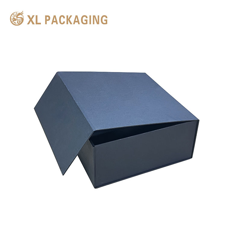 Skincare Wine Black Bottle Packaging Boxes Magnetic Box Packaging With Soft Foam Tray