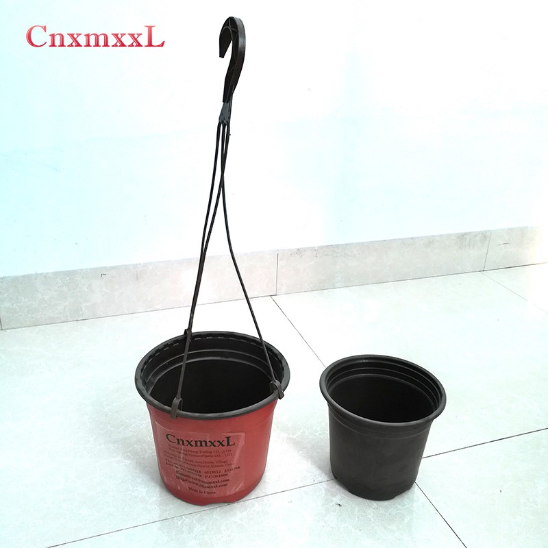 Aeration root pot mall holes in the form of cones throughout the sides of the container