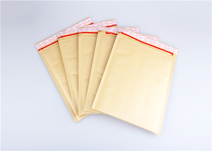 Custom Printed 4"x8" Kraft Bubble Mailers Courier Size 000 Padded Envelopes