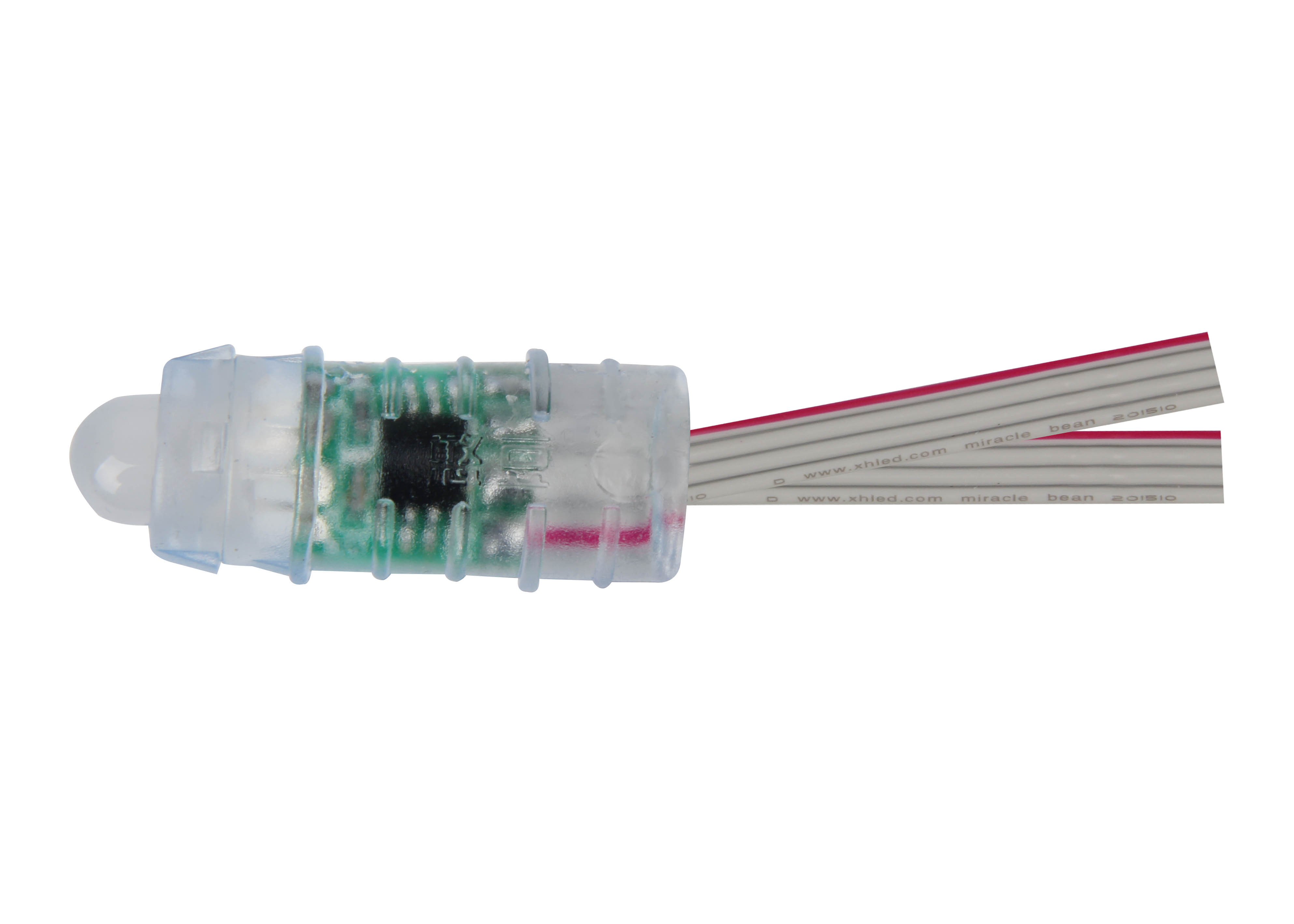 Dia 12mm 100lm / W 12mm Led Pixel String PVC Shell + PU Inside