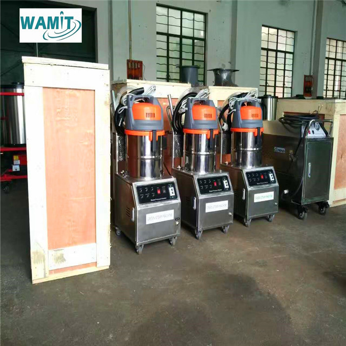 Movable 10bar 3kw Steam Carpet Cleaning Machine / Industrial High Pressure Steam Cleaner