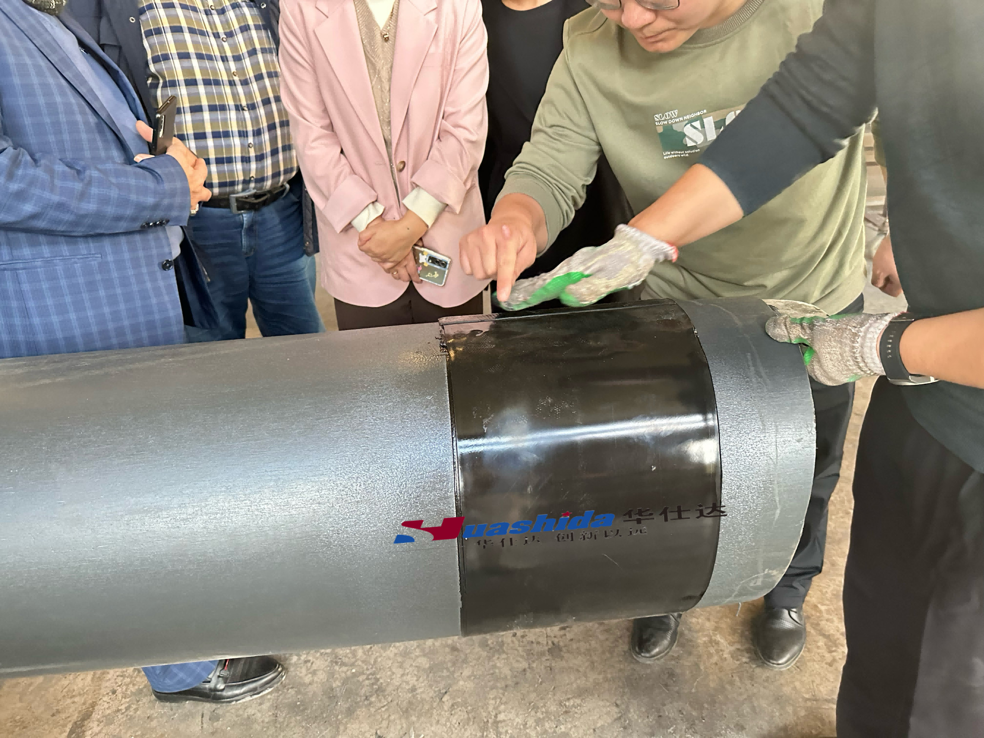 3LPE Coated Pipe Line Joint Heat Shrinkable Sleeve 15-20Mpa