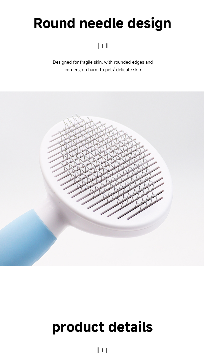 Grooming Pet Comb Brush Cat Paw Pet Hair Remover Stainless Steel Brushes Dog Cats
