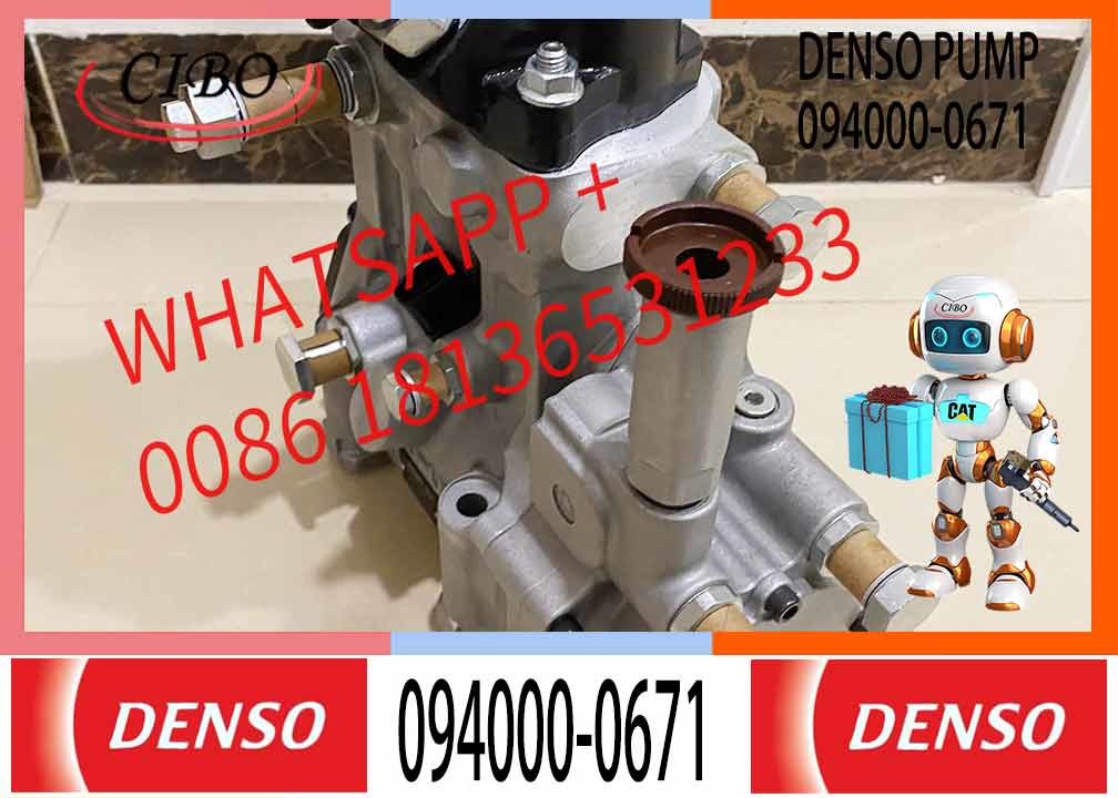 Common Rail Fuel Pump 094000-0670 Fuel Injection Pump 1-15603515-0 094000-0671 For ISUZU 6WG1