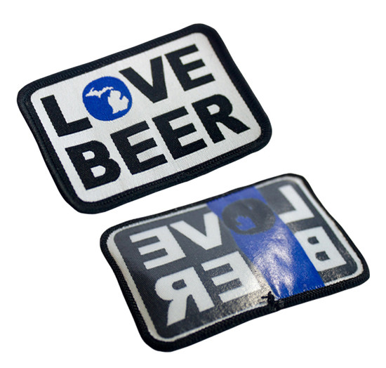 Custom Clothing Embroidered Name Tags Garment Embroidered Sewing Labels Factory