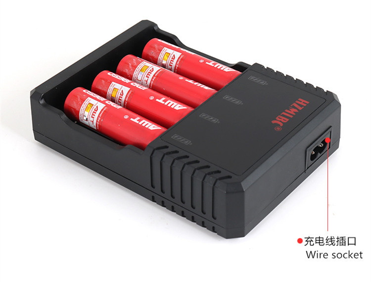 Evod Lightning Vapes Mechanical Mod Battery Charger , Compact Battery Charger