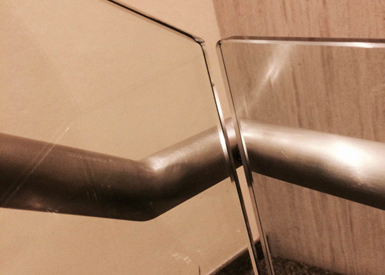 Ultra Clear Low Iron Toughened Glass , Safety Toughened Tempered Glass
