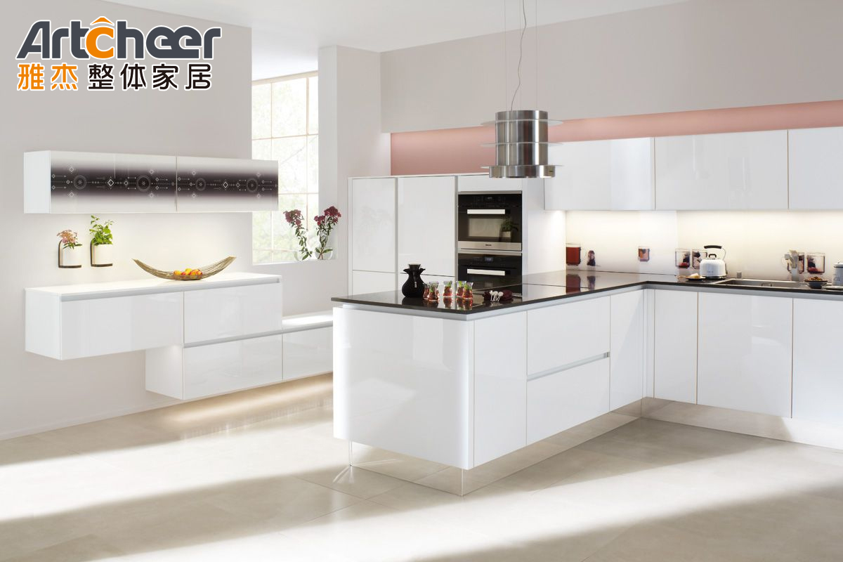 Luxury Small Plywood Kitchen Cabinets With Hidden Door Island Set Plywood And Function