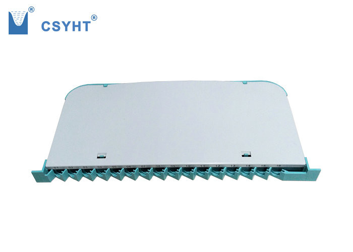 FTTB ABS Plastic 24cores Fiber Optic Splice Tray