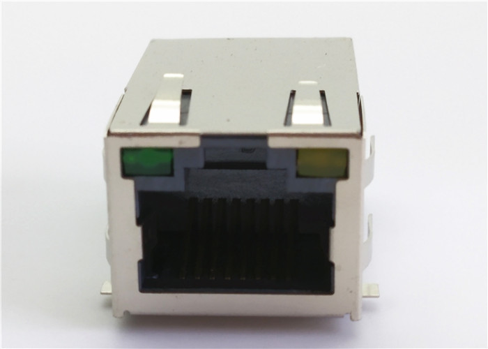Integrated PSE Magnetic RJ45 Jack Female Connector Jack 74981104400