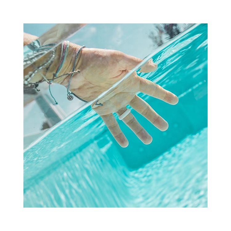 High Transparency Clear Acrylic Swimming Pool for Family Versatile Building Material