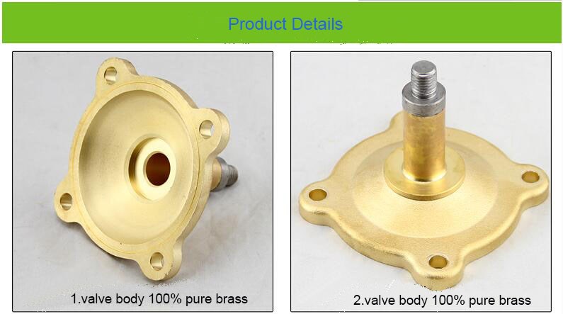 Stainless Steel 220VAC 1/2" 2W-15K normally open 12 volt water valve solenoid valve